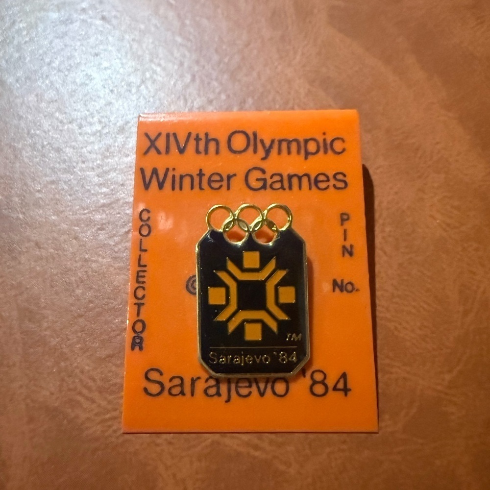 Sarajevo 1984 XIV th Olympics  Pin